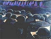 Ausschnitt aus einem Bild des Zyklus Zuginsfeld