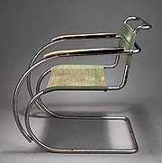 Stahlrohrfreischwinger von Ludwig Mies van der Rohe
