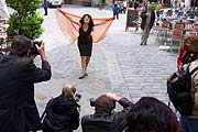 Monica Minarelli singt am 8.07.2005 die "Carmen" auf dem Königsplatz (Foto: Martin Schmitz)