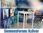 h2Over - Über Wasser, Technik und die Perspektiven. Sonderausstellung im SiemensForum München ab 7.10.2005 (Foto: Martin Schmitz)