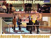 Ausstellung und Vernissage "Metamorphosen" by Karin LaKar (Karin Müller-Wohlfahrt) bis 4. März 2004 im Mercedes Benz Center München. Wir waren bei der Vernissage zu Beginn der Ausstellung (Foto: Martin Schmitz=