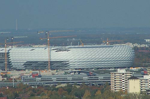 Allianz Arena München - im Mai wird das Stadion eröffnet (Foto: Martin Schmitz)