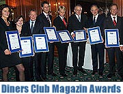 Visionäre, Winzer, Wellnesshotels und andere wurden in München geehrt. Wahrlich.... berichtet von der Verleihung des Diner Club Magazin Awards am 18.11.2005  (Foto: Martin Schmitz)