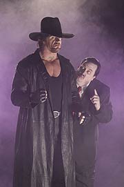 The Undertaker und sein Manager Pauk Bearer (Foto: Veranstalter)