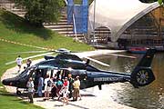 BGS Helikopter am Olympiasee