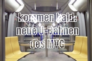 Kostenlos U-Bahnfahren mit neuen MVG Zügen (Foto: Marikka-Laila Maisel)
