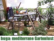 „Mediterrane Gartenlust“ - Ein Traum vom Süden in der Blumenhalle der buga 2005 (Foto: Martin Schmitz)