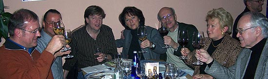 Er&ouml;ffnung am 8.12.2005 mit griechsicher Livemusik: den G&auml;sten hat es gefallen (Foto: martin Schmitz)