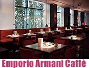Emporio Armani Caffé München in den Fünf Höfen. Gehobene, leichte italienische Küche zu fairen Preisen. Jetzt auch mit Terrasse (Foto: Marikka-Laila Maisel)