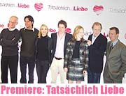 Rodrigo Santoro, Heike Makatsch, Hugh Grant, Laura Linney und Bill Nighy kamen zur Filmpremiere von Tatsächlich Liebe nach München (Foto Martin Schmitz)