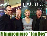 Joachim Kr&oacute;l mal als Killer. Mit ihm kamen Hauptdarsteller Christian Berkel und Nadja Uhl zur Premiere des Kinofilms "Lautlos" ins M&uuml;nchner math&auml;ser (Foto: Martin Schmitz)