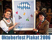 Oktoberfest-Plakatwettbewerb 2006: Das offizielle Oktoberfest Motiv 2006 steht fest (Foto: Martin Schmitz)