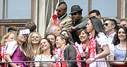 Teil des Frauenteams des FC Bayern München (Foto: Ingrid Grossmann)