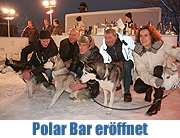 -Blue Spa Polar Bar auf dem Dach des Bayerischen Hof in München Münchens Hot-Spot in den kalten Monaten (Foto: 