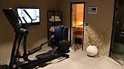 SPA Bereich mit Sauna, Dampfbad, Massage-und Loungebereich sowie Kardio-Crosstrainer (©Foto.Martin Schmitz)