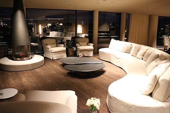 Penthouse Garden Suite  Lounge im 8. Stock des Hotel Bayerischer Hof, München 