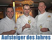"Aufsteiger des Jahres 2005" und Verleihung der Trophée "Laurent Perrier" am 12.12. an Sternekoch Mario Corti vom Restaurant Mark's (Foto: Martin Schmitz9