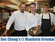 Das legendäre „DOC CHENG`s“ zu Gast im Restaurant Mark´s des Mandarin Oriental Munich vom 11.-18.09.2009  (Foto: Martin Schmitz)