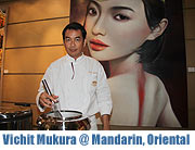 Kulinarisches Thai Gastspiel: Vichit Mukura vom Mandarin Oriental Bangkok ist vom 11.-18.10.2010 erneut zu Gast im Mandarin Oriental, Munich (Foto: MartiN Schmitz)