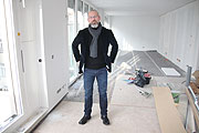 andere Wohnungen im Haus waren Ende Januar 2010 noch im Rohbau (Foto: Martin Schmitz)
