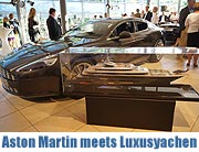 Luxus in lauer Sommernacht... Aston Martin und Alpha Yachten begeisterten handverlesene Gäste. Opening von Aston Martin München meets Superyachts am 15.06.2012 (©Foto: Martin Schmitz)
