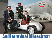 architektonisches Highlight in München: MAHAG eröffnet das weltweit erste „Audi terminal“ in München am 14./15.06.2008 (Foto: MartiN Schmitz)
