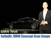 Premiere des BMW Concept Gran Coupè in der BMW Welt (Foto: Martin Schmitz)
