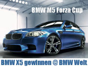 BMW Welt im November: Fuf der Xbox Gas geben und in der BMW Welt einen BMW M5 gewinnen. Finale des BMW M5 Forza Cups findet am 26. November 2011 in der BMW Welt statt 