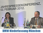 BMW Niederlassung München blickt auf ein Rekordjahr 2011. Tausend und eine Mio Umsatz (©Foto Martin Schmitz)