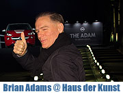  Vernissage im Münchner Haus der Kunst  mit Bryan Admas(ƒoto. Opel)