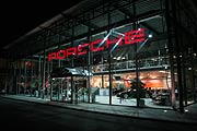Hier steht der Cayenne ab 24.02.: Porsche Zentrum München (Foto: Martin Schmitz)