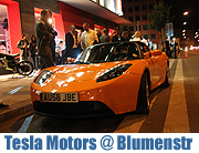 Neueröffnung Tesla Motors Showroom München am 10.09.2009 (Foto. Martin Schmitz)