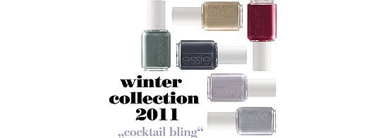 cocktail bling  ist das Motto der neuen essie Winter Collection 2011