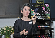 Nonie Creme von butter LONDON stellte ihre Produkte in München vor