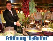 Karstadt Oberpollinger - LeBuffet Frischerestaurant eröffnet im 5. Stock über den Dächern Münchens am 18.05.2006 (Foto: Martin Schmitz)
