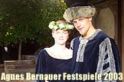 Agnes Bernauer Festspiele starten ab 27.06.2003 (Foto: Veranstalter)