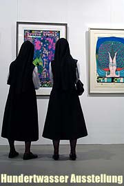 Hundertwasser Ausstellung in der whiteBox (Foto: Martin Schmitz)