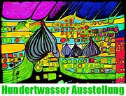 Ausstellung Friedensreich Hundertwasser  in der whiteBox der Kultfabrik München