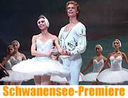 bis 22. August 2004: die deutsche Erstaufführung des hinreißenden Balletts „Der Größte Schwanensee der Welt“ findet im Prinzregententheater stat (Foto: Marikka-Laila Maisel)