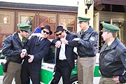 verhaftet von der Münchner Polizei ? Ein gag...(Foto: Martin Schmitz)