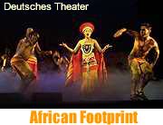 Das Song-and-Dance-Spektakel "African Footprint" kommt nach München: Die erfolgreichste Showproduktion Südafrikas ab 19.02.2005 im Deutschen Theater (Foto: Martin schmitz)