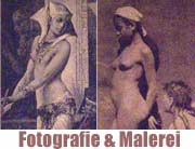 Fotogafie & Malerei im 19. Jahrhundert. Ausstellung in der Kunsthalle der Hypo Kulturstiftung (Fotocollage:Marikka-Laila Maisel)
