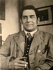 Franz Marc in Sindelsdorf, 1913 Foto: Gabriele Münter- und Jonannes Eichner-Stiftung, München