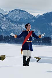 Hauptdarsteller Jan Amman im Ludwig II Kostüm (Foto: Veranstalter)