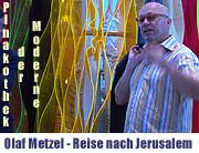 Sonderausstellung Olaf Metzel - Reise nach Jerusalem in der Pinakothek der Moderne bis 17.08.2003 (Foto: Martin Schmitz)