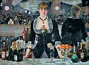 Edouard Manet (1832-1883) | Un bar aux Folies-Bergère, 1881-2. The Samuel Courtauld Trust, Courtauld Institute of Art Gallery, London