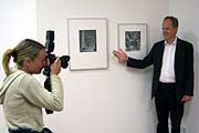 Kurator Ulrich Pohlmann stelllte die Ausstellung vorab schon einmal der Presse vor (Foto: Martin Schmitz)