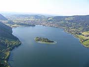 Luftaufnahme Schliersee (Foto: Schlierseeschiffahrt.de)