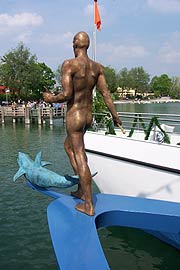 Neptunfigur des Bildhauers Friedrich Schelle (Foto: Martin Schmitz)