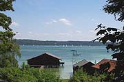 Strandbad und Ufer in Feldafing (Foto: Martin Schmitz)